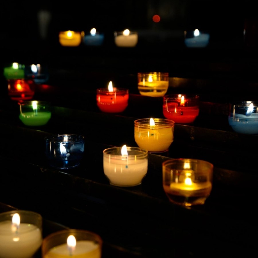 Floating Lotus Candle Set